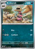 065 [PFL] Krokorok (Reverse Holo) - Common