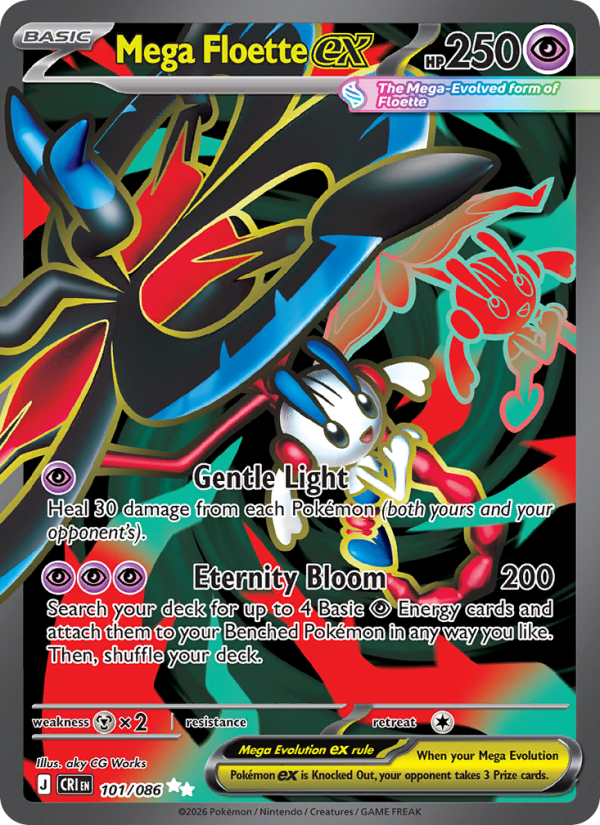 101 [CRI] Mega Floette ex -