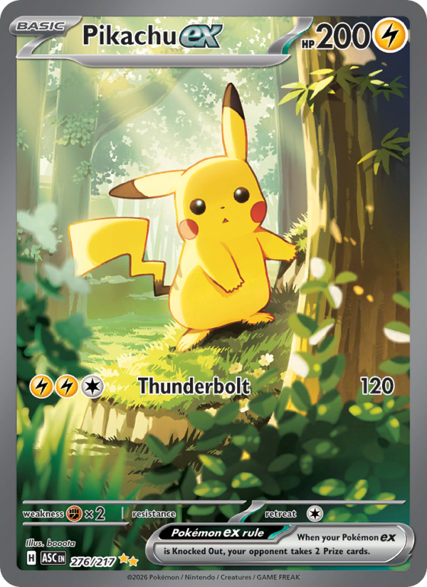 276 [ASC] Pikachu ex -