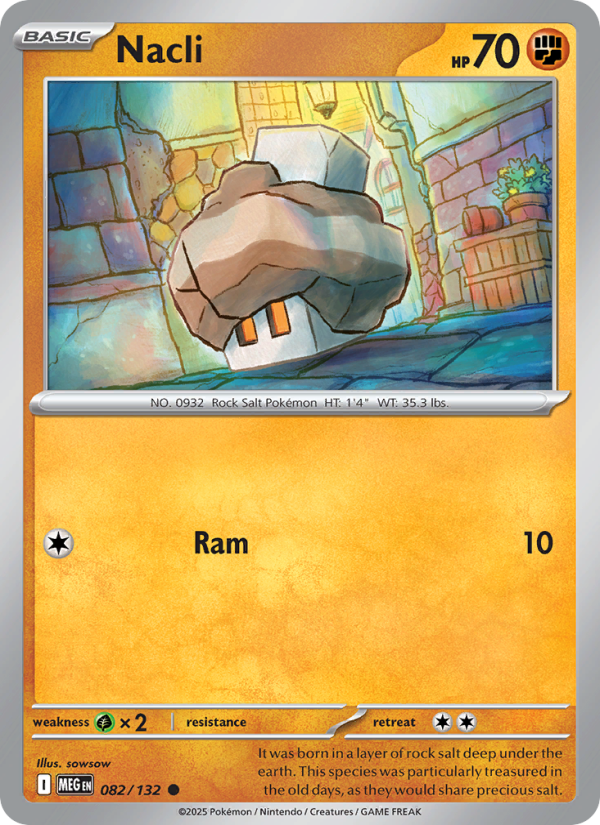 082 [MEG] Nacli (Reverse Holo) - Common