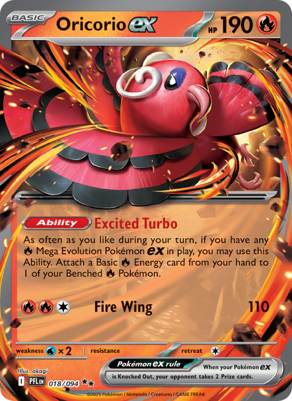 018 [PFL] Oricorio ex -