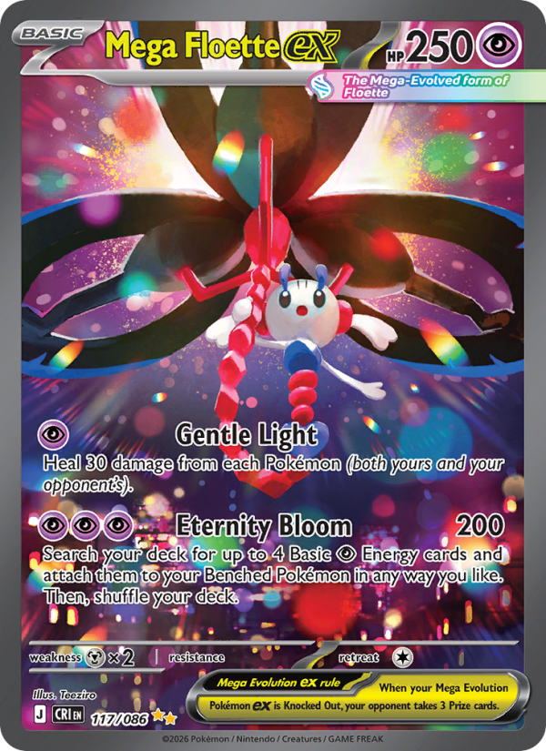 117 [CRI] Mega Floette ex -