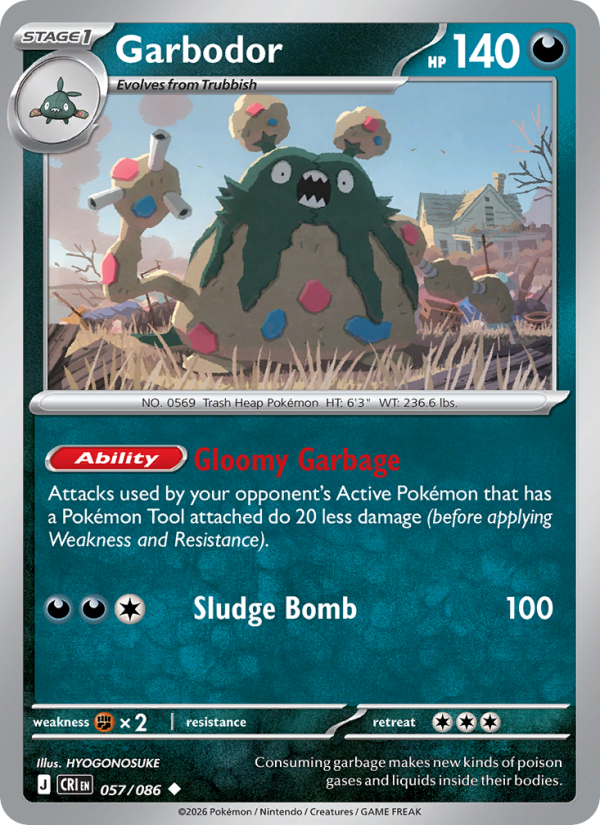 057 [CRI] Garbodor -