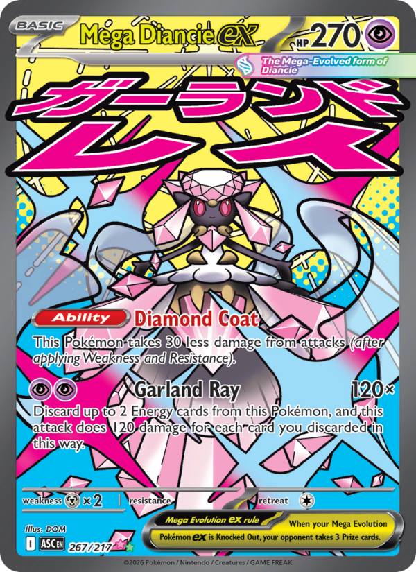 267 [ASC] Mega Diancie ex -