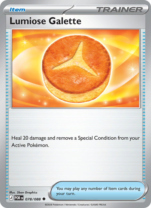 078 [POR] Lumiose Galette (Reverse Holo) - Uncommon