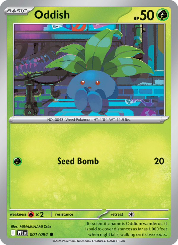 001 [PFL] Oddish -