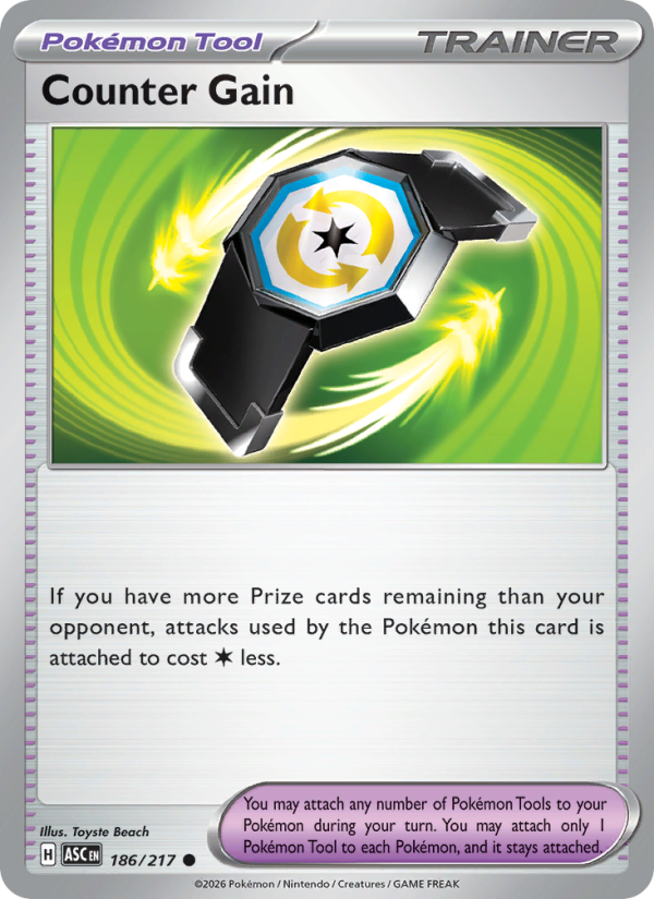 186 [ASC] Counter Gain (Reverse Holo) - Common