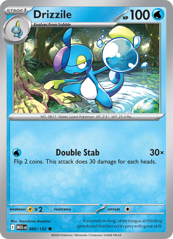 040 [MEG] Drizzile (Reverse Holo) - Common