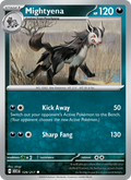129 [ASC] Mightyena (Reverse Holo - Dusk Ball) - Uncommon