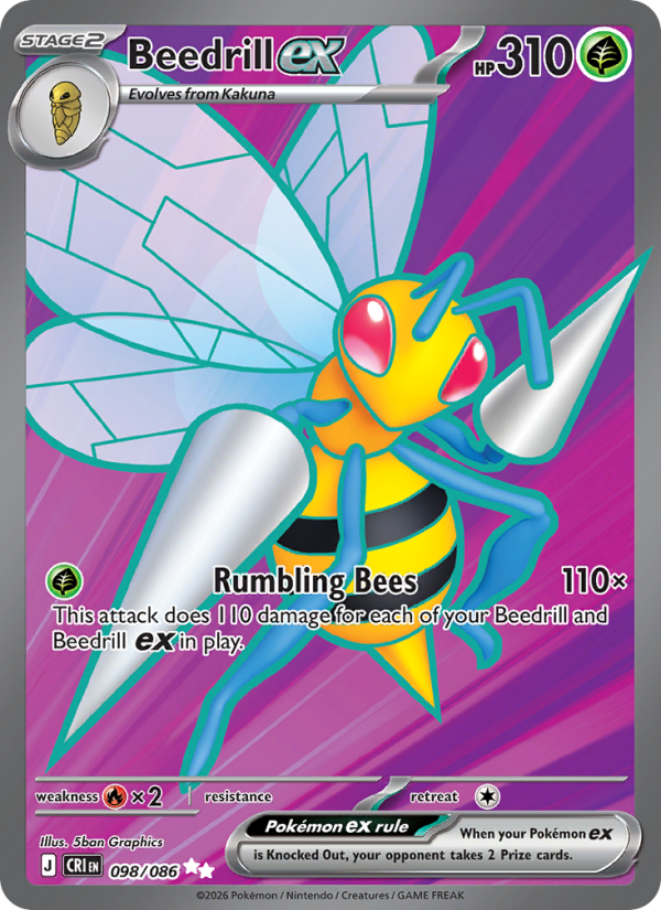 098 [CRI] Beedrill ex -