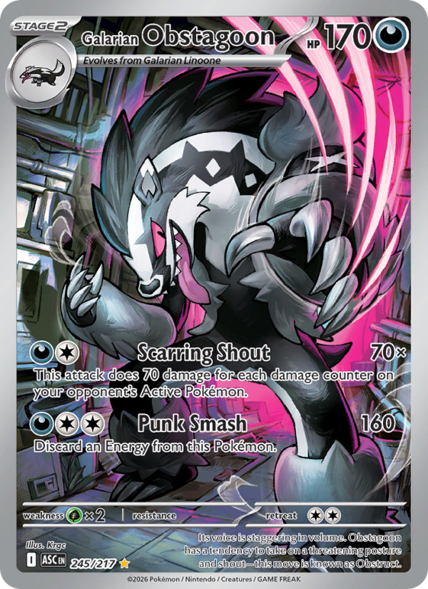 245 [ASC] Galarian Obstagoon -