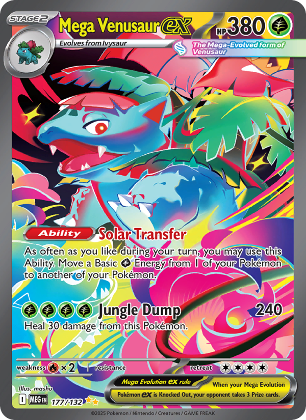 177 [MEG] Mega Venusaur ex -