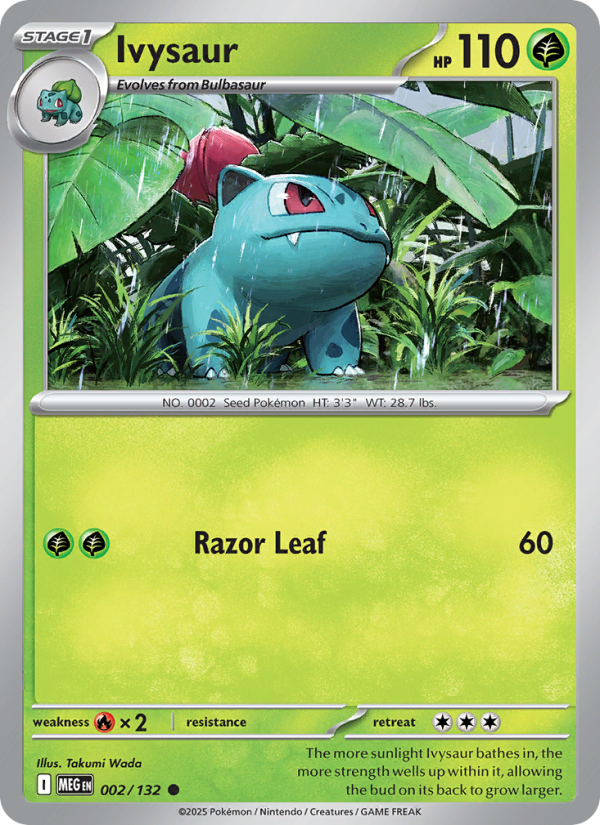 002 [MEG] Ivysaur -