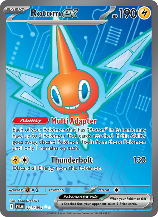 111 [PFL] Rotom ex -