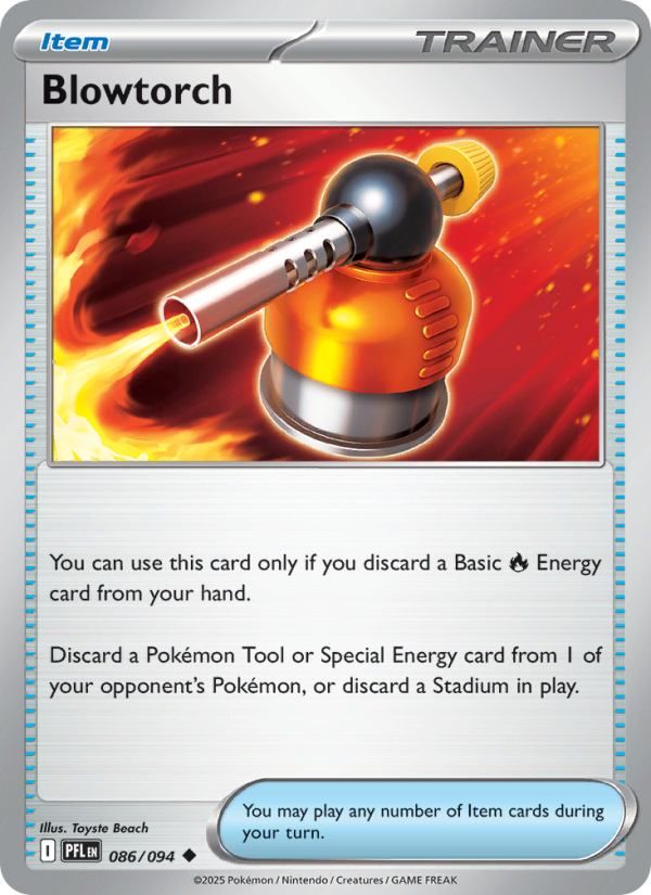 086 [PFL] Blowtorch (Reverse Holo) - Uncommon