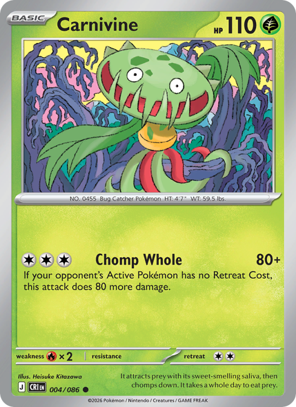 004 [CRI] Carnivine -