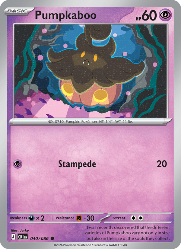 040 [CRI] Pumpkaboo -