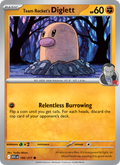 100 [ASC] Team Rocket's Diglett (Reverse Holo - Energy) - Common