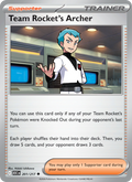 201 [ASC] Team Rocket's Archer -