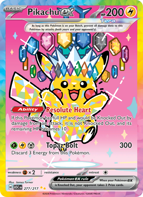 277 [ASC] Pikachu ex -