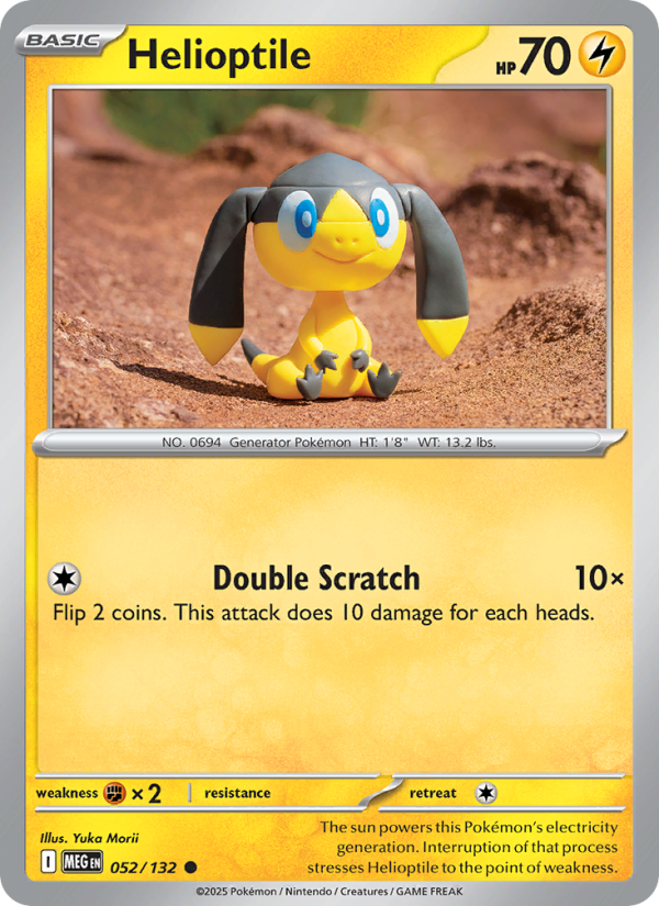 052 [MEG] Helioptile (Reverse Holo) - Common