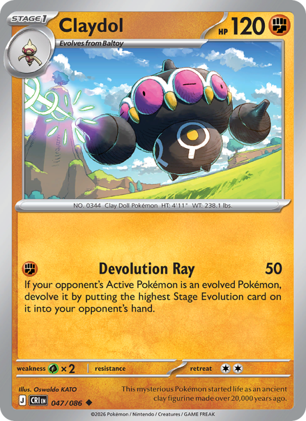 047 [CRI] Claydol -