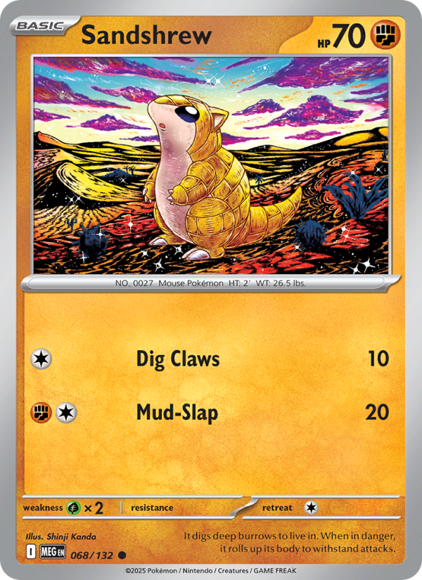 068 [MEG] Sandshrew -