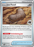 068 [POR] Antique Jaw Fossil (Reverse Holo) - Common