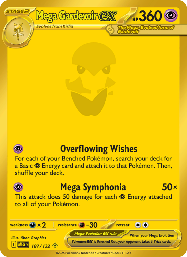 187 [MEG] Mega Gardevoir ex -