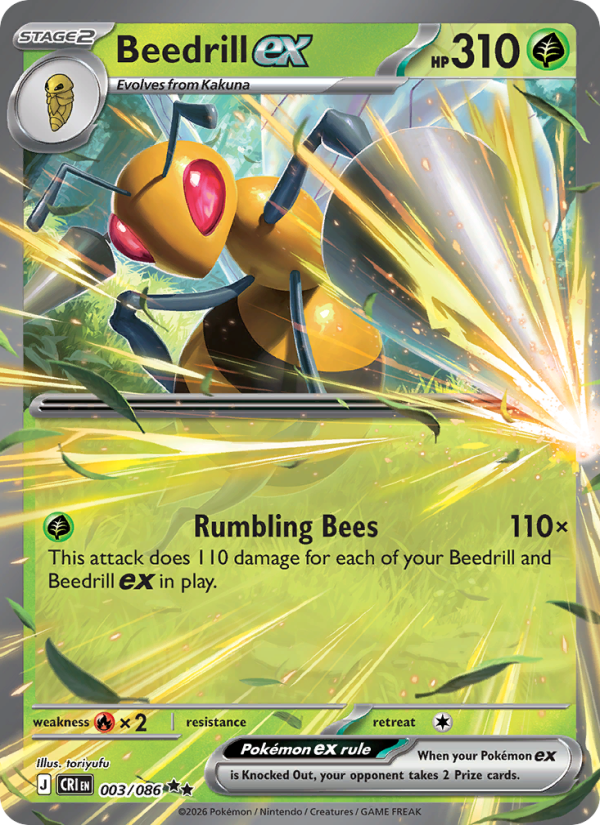 003 [CRI] Beedrill ex -