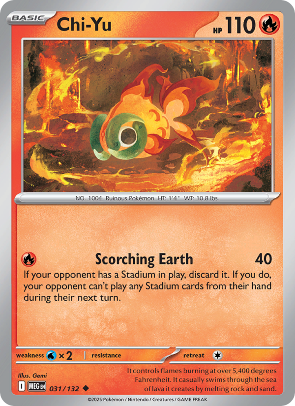 031 [MEG] Chi-Yu (Reverse Holo) - Uncommon