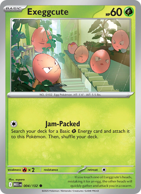 004 [MEG] Exeggcute -