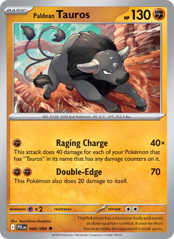 048 [PFL] Paldean Tauros -