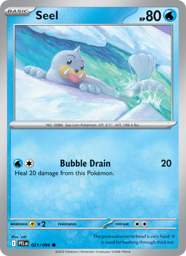 021 [PFL] Seel (Reverse Holo) - Common