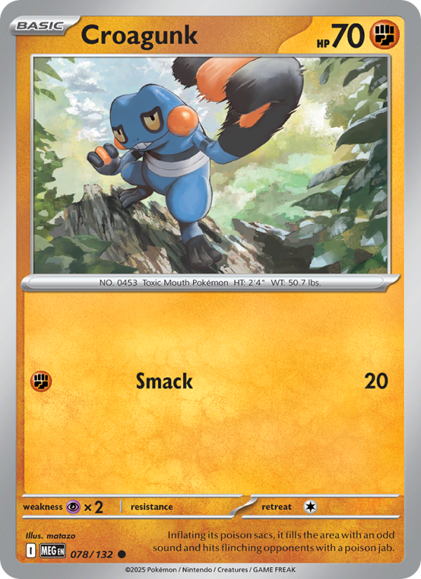 078 [MEG] Croagunk -