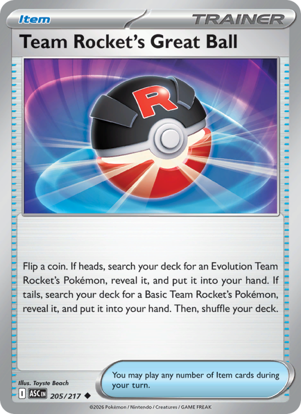 205 [ASC] Team Rocket's Great Ball -