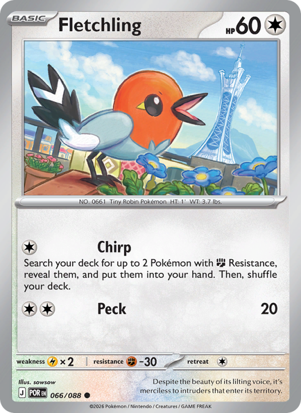 066 [POR] Fletchling -