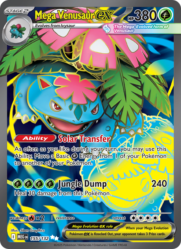 155 [MEG] Mega Venusaur ex -