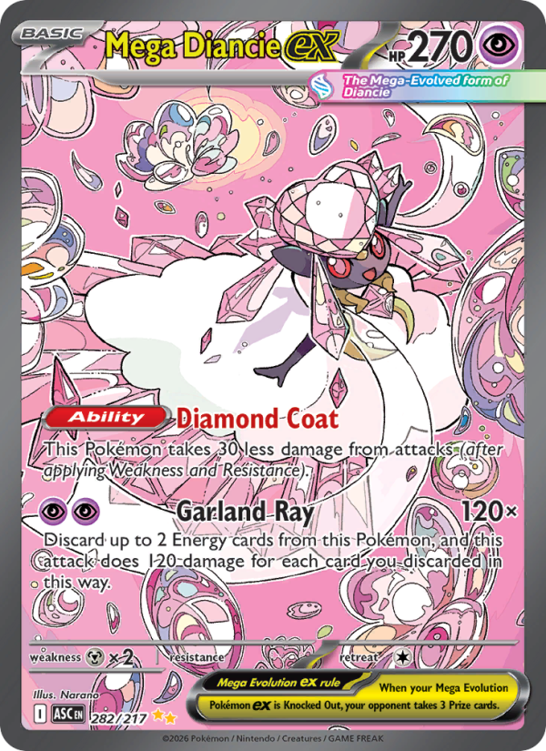282 [ASC] Mega Diancie ex -