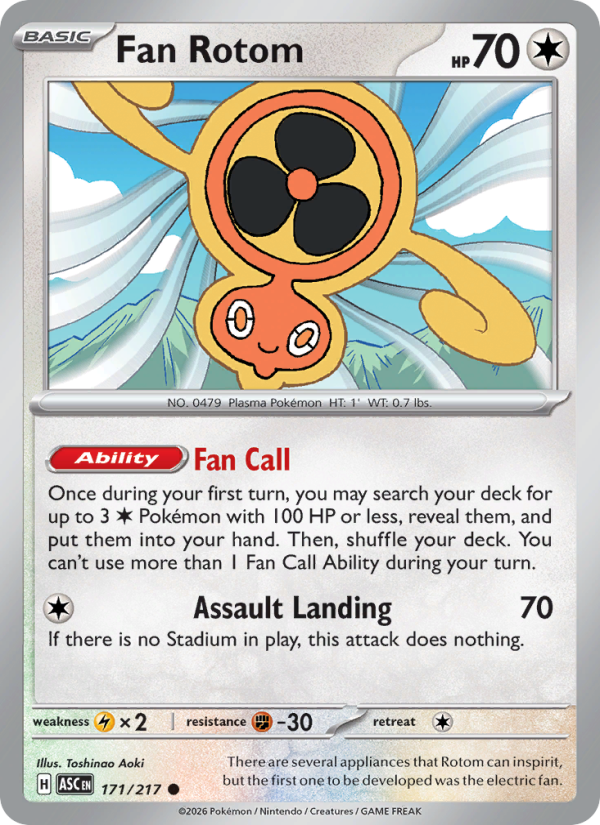 171 [ASC] Fan Rotom -