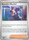 180 [ASC] Acerola's Mischief (Reverse Holo) - Uncommon