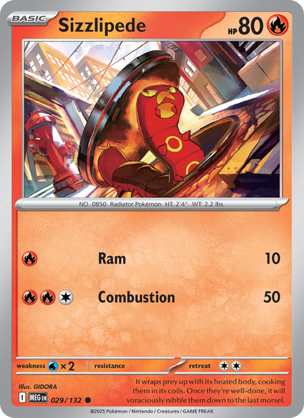 029 [MEG] Sizzlipede -