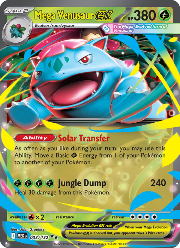 003 [MEG] Mega Venusaur ex -