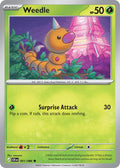 001 [CRI] Weedle (Reverse Holo) - Common