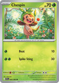 005 [CRI] Chespin (Reverse Holo) - Common