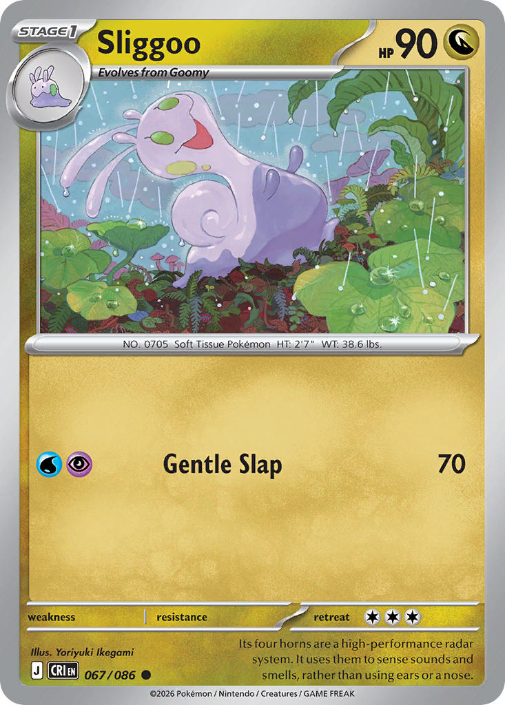 067 [CRI] Sliggoo (Reverse Holo) - Common
