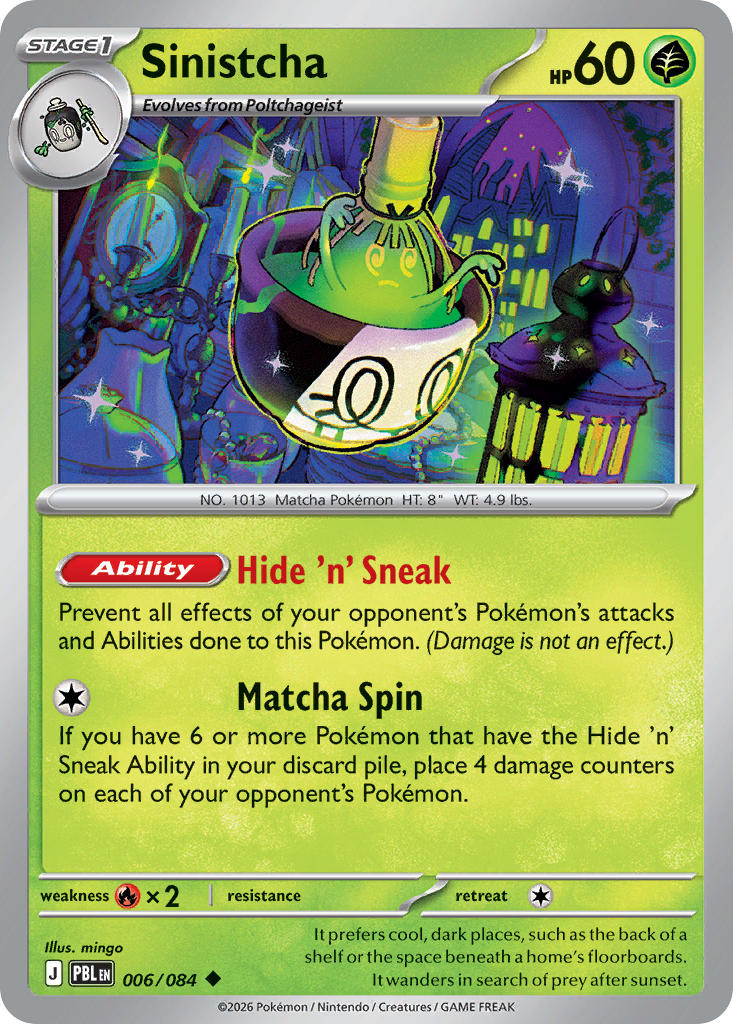006 [PBL] Sinistcha - Uncommon