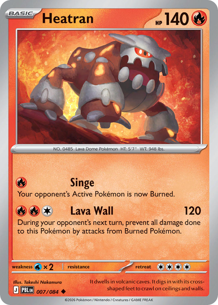 007 [PBL] Heatran - Uncommon