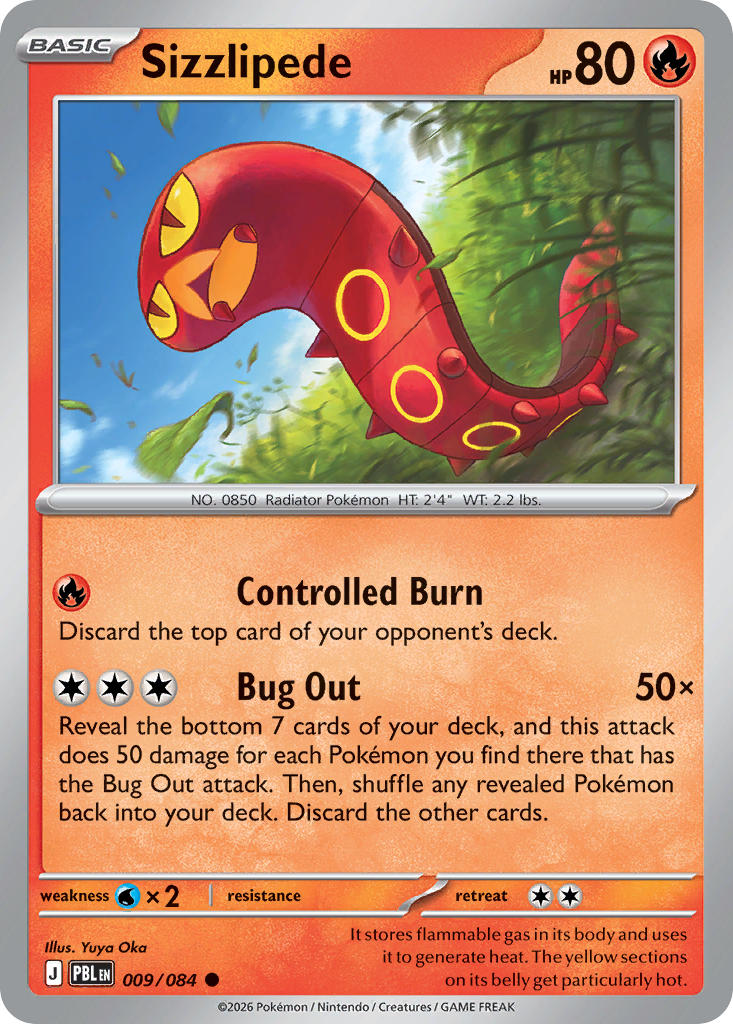 009 [PBL] Sizzlipede - Common