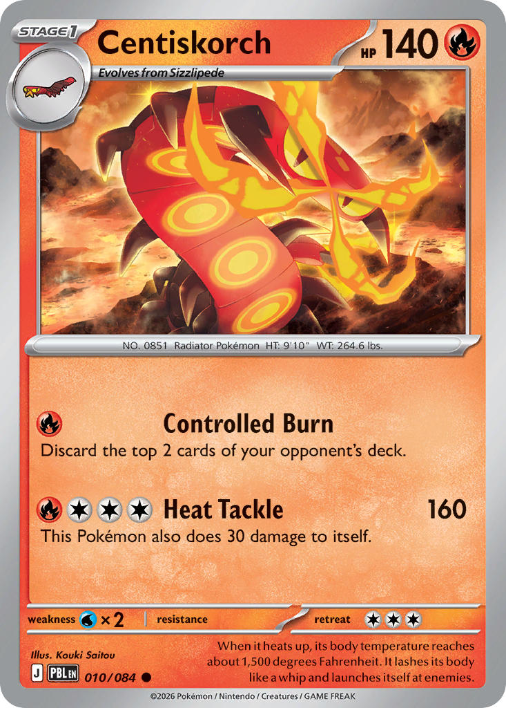 010 [PBL] Centiskorch - Common